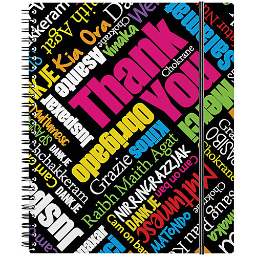 Тетрадь на спирали Erich Krause Thank you! А5+, 80 л., клетка от Erich Krause