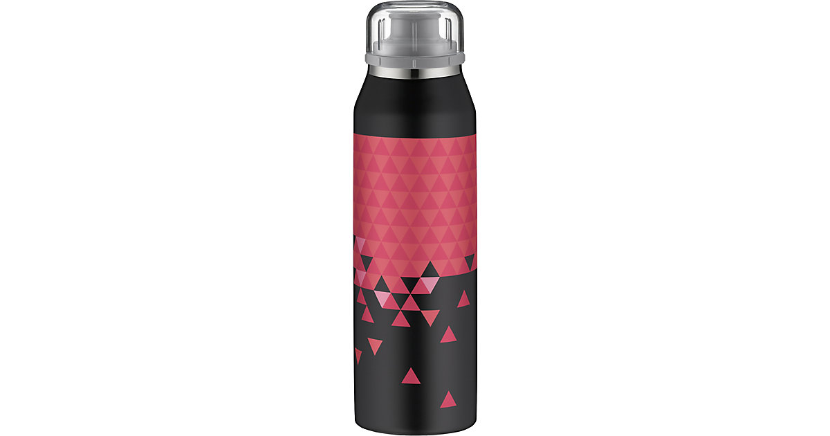 Alfi · Alfi Isolier-Trinkflasche isoBottle 3D-Effekt Style Black-Pink, 500 ml Alfi · Alfi Isolier-Trinkflasche isoBottle 3D-Effekt Style Black-Pink, 500 ml