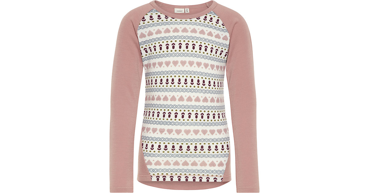 name it · Langarmshirt NKFWILLTO aus Wolle Gr. 116 Mädchen Kinder name it · Langarmshirt NKFWILLTO aus Wolle Gr. 116 Mädchen Kinder