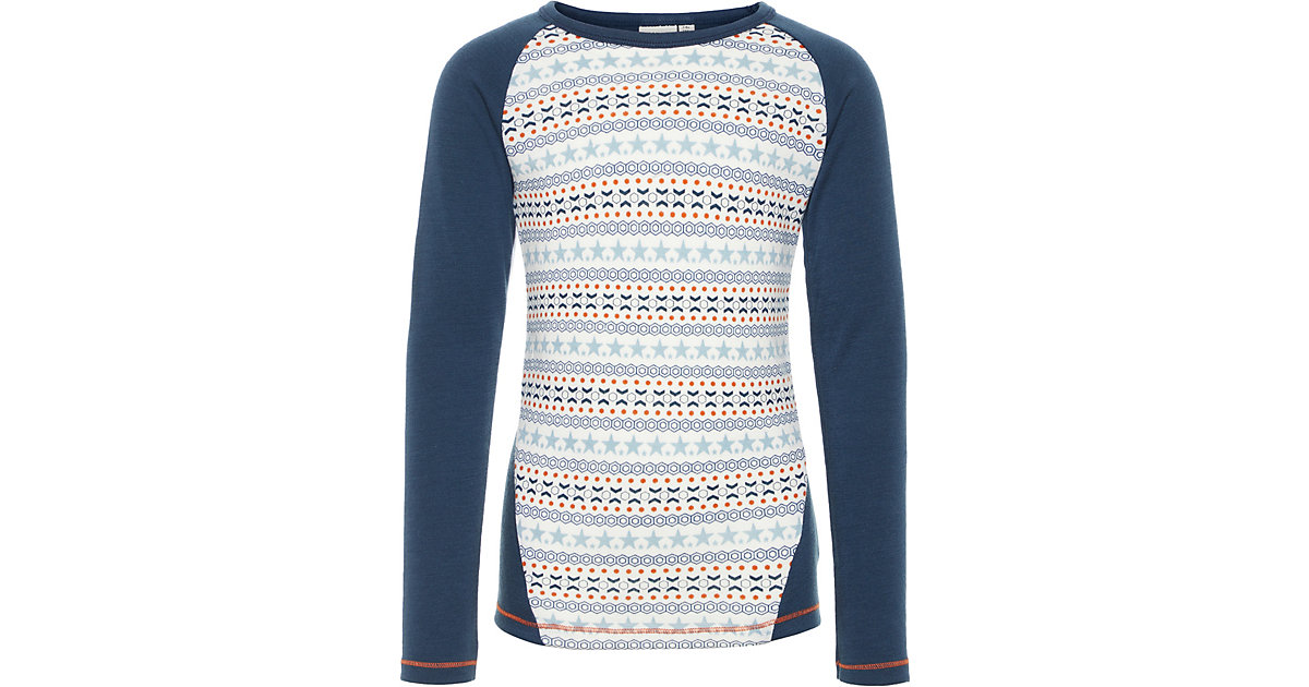 name it · Langarmshirt NKMWILLTO aus Wolle Gr. 116 Jungen Kinder name it · Langarmshirt NKMWILLTO aus Wolle Gr. 116 Jungen Kinder