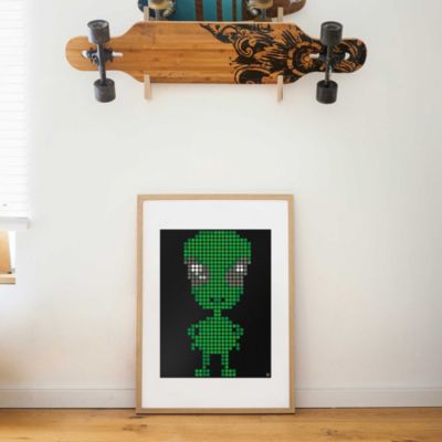 dot on art space - alien, 30 x 40 cm
