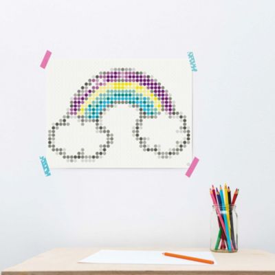 dot on art teen - rainbow, 30 x 40 cm