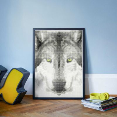 dot on art - wolf, 50 x 70 cm