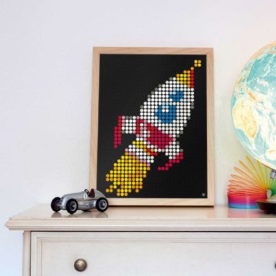 dot on art space - rakete, 30 x 40 cm