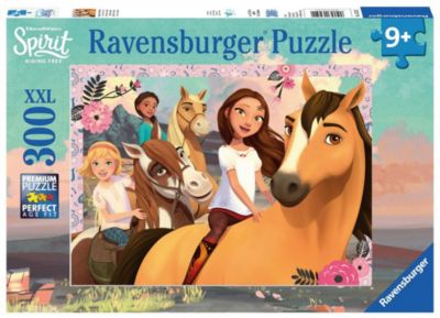 Puzzle, 300 Teile XXL, 49x36 cm, Spirit Abenteuer auf Pferden