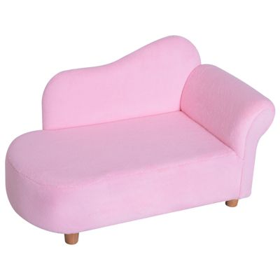 HOMCOM Kinder Chaiselongue rosa