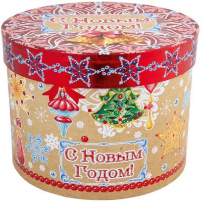 Подарочная коробка Феникс-Презент "Новогодние колокольчики"