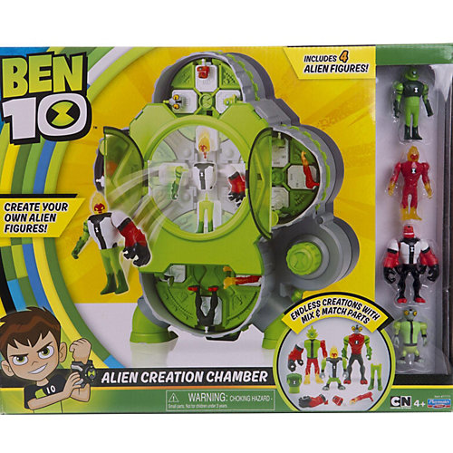 Игровой набор Playmates Ben 10 «Камера создания пришельцев», 4 фигурки от PLAYMATES
