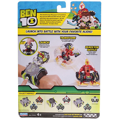 Игровой набор Playmates Ben 10 «Омнизапуск, Алмаз и Ядро»