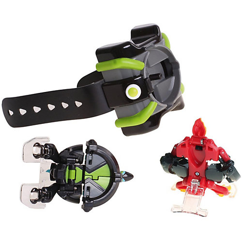 Игровой набор Playmates Ben 10 «Омнизапуск, Человек-огонь и Молния»