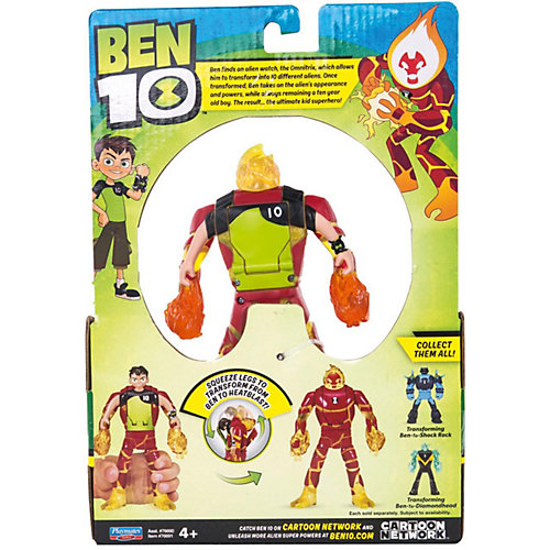 Фигурка-трансформер Playmates Ben 10 «Бен - Человек-огонь» от PLAYMATES