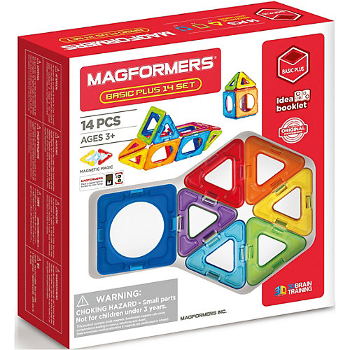 Магнитный конструктор MAGFORMERS Basic Plus 14 set от MAGFORMERS