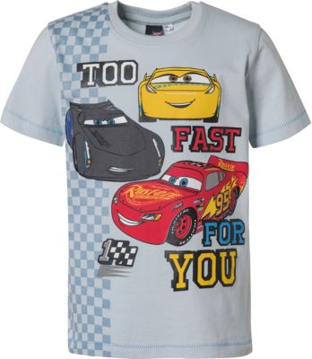 Disney Cars T-Shirt blau Gr. 92/98 Jungen Kleinkinder