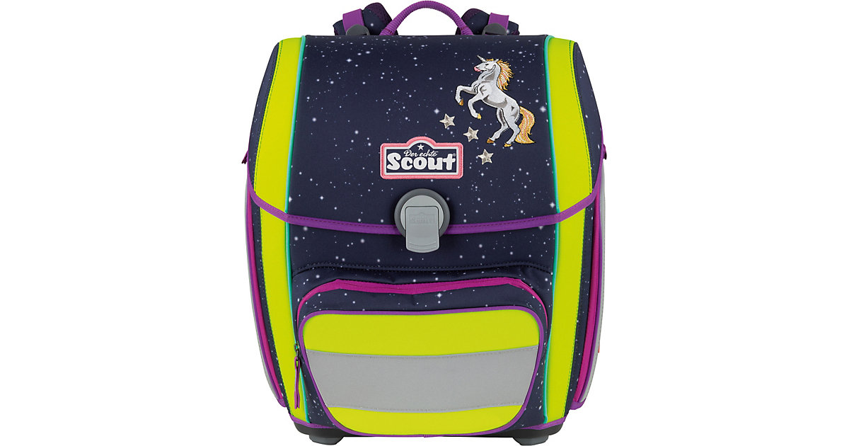 SCOUT · Schulranzenset GENIUS Einhorn, 4-tlg. (Kollektion 2019) SCOUT · Schulranzenset GENIUS Einhorn, 4-tlg. (Kollektion 2019)