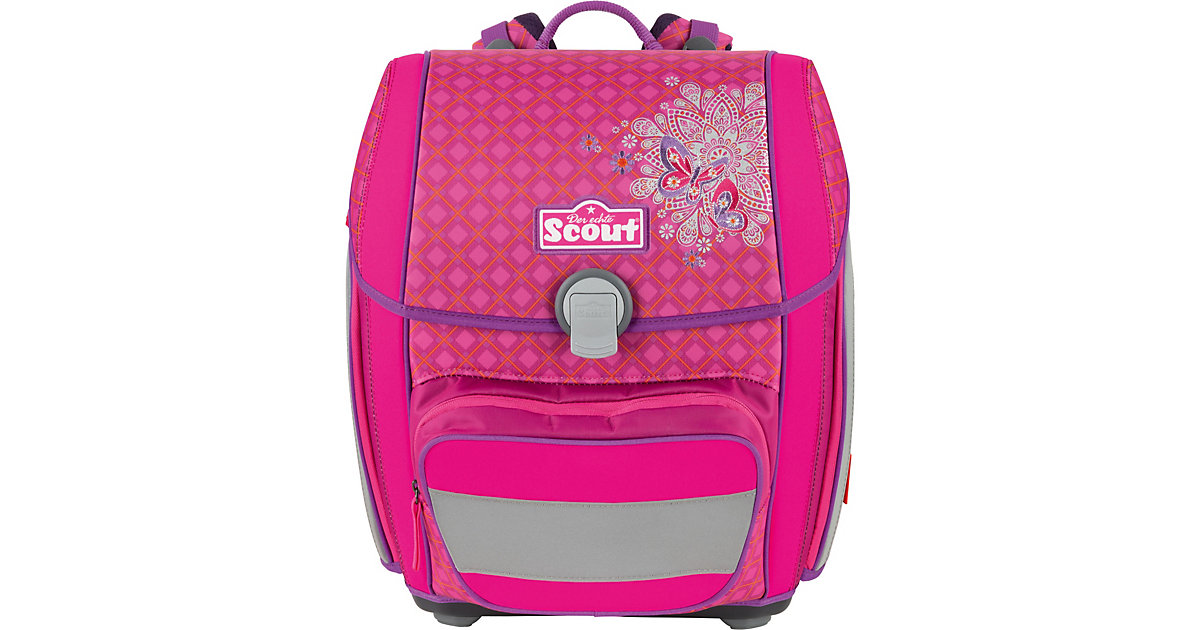 SCOUT · Schulranzenset GENIUS Schmetterling, 4-tlg. (Kollektion 2019) SCOUT · Schulranzenset GENIUS Schmetterling, 4-tlg. (Kollektion 2019)