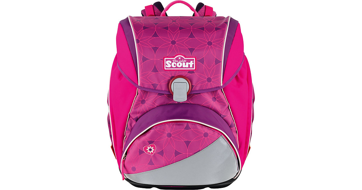 SCOUT · Schulranzenset ALPHA Pink Flowers, 4-tlg. (Kollektion 2019) SCOUT · Schulranzenset ALPHA Pink Flowers, 4-tlg. (Kollektion 2019)