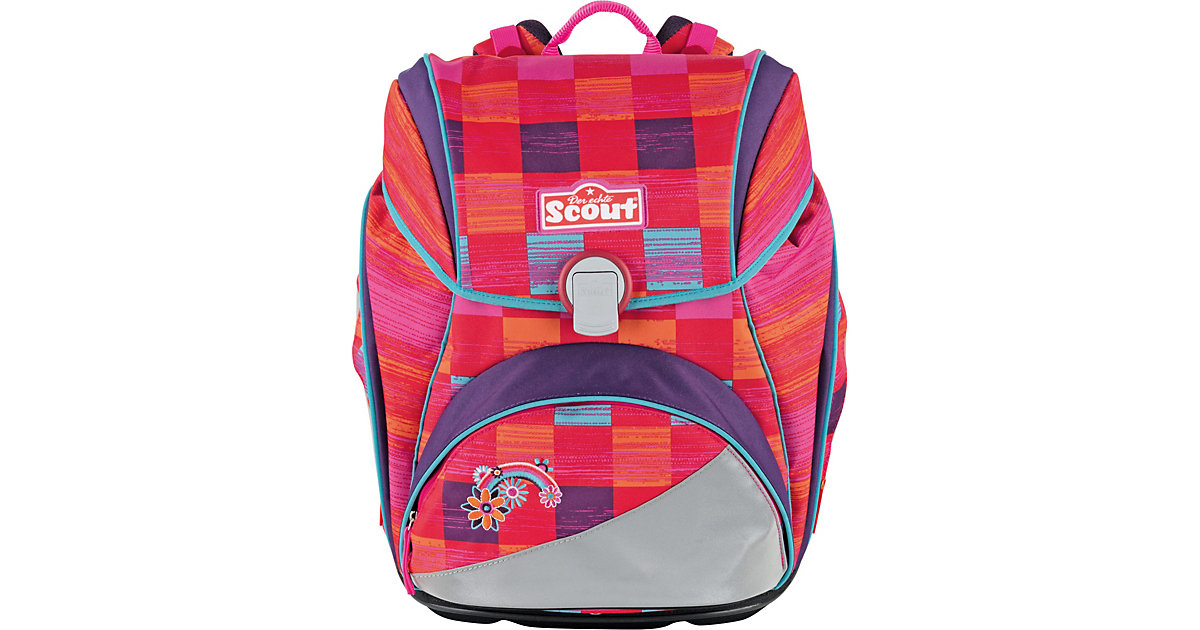 SCOUT · Schulranzenset ALPHA Pink Rainbow, 4-tlg. (Kollektion 2019) SCOUT · Schulranzenset ALPHA Pink Rainbow, 4-tlg. (Kollektion 2019)