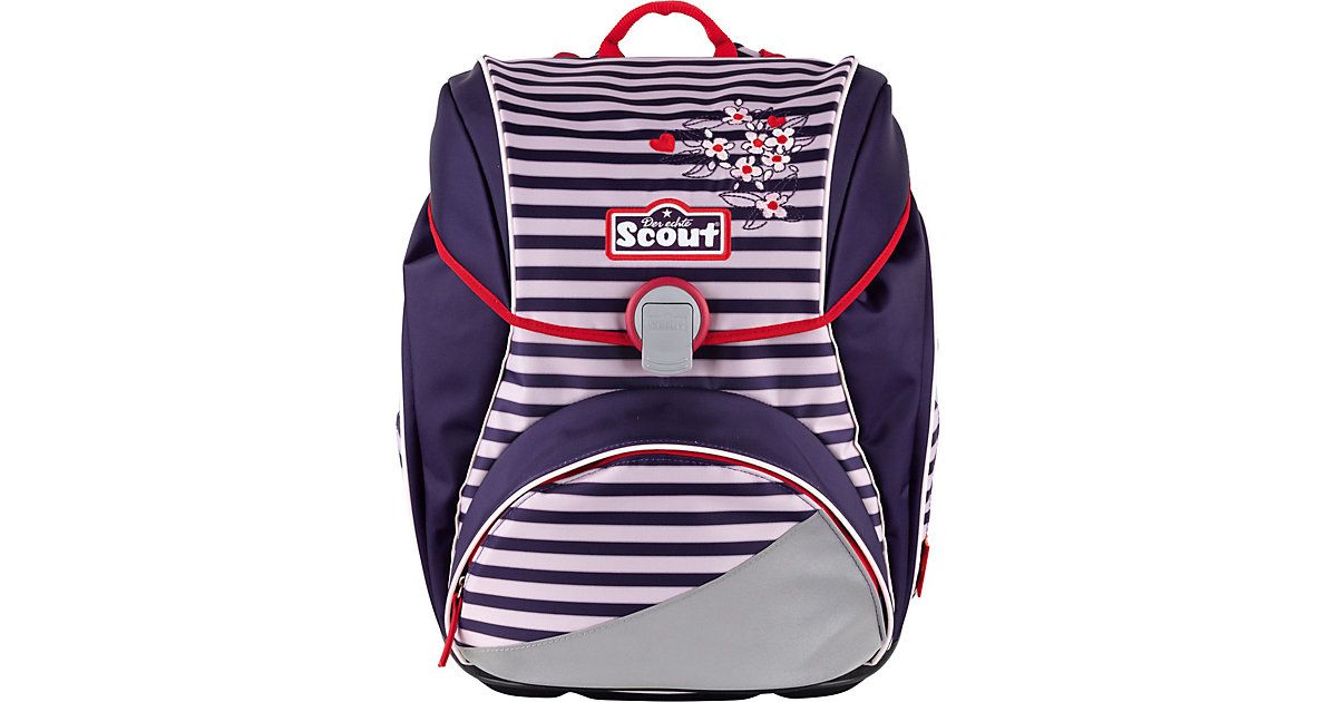 SCOUT · Schulranzenset ALPHA Happy Stripes, 4-tlg. (Kollektion 2019) SCOUT · Schulranzenset ALPHA Happy Stripes, 4-tlg. (Kollektion 2019)