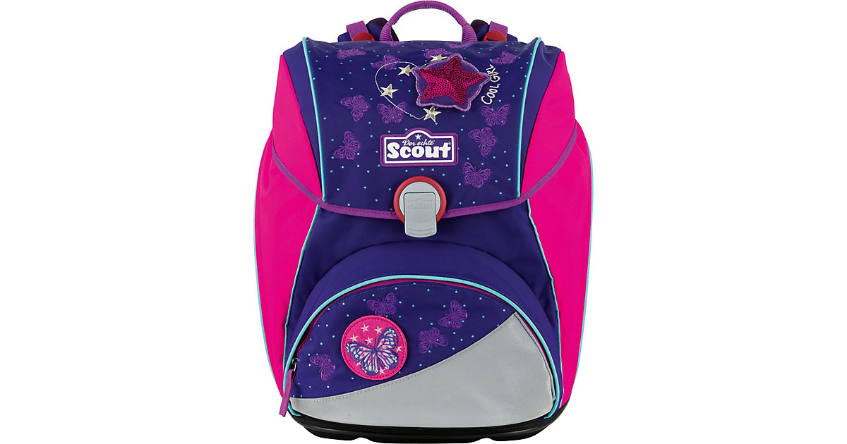 SCOUT · Schulranzenset ALPHA EXKLUSIV STICKYS Cool Girl, 10-tlg. (Kollektion 2019) SCOUT · Schulranzenset ALPHA EXKLUSIV STICKYS Cool Girl, 10-tlg. (Kollektion 2019)