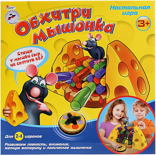 Настольная игра Играем вместе Обхитри мышонка от Играем вместе