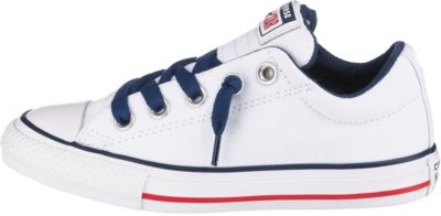 Baby Sneakers Low CTAS 2V OX WHITEFIERY REDBLACK für Mädchen, Sterne, CONVERSE Baby Sneakers Low CTAS 2V OX WHITEFIERY REDBLACK für Mädchen, Sterne, CONVERSE