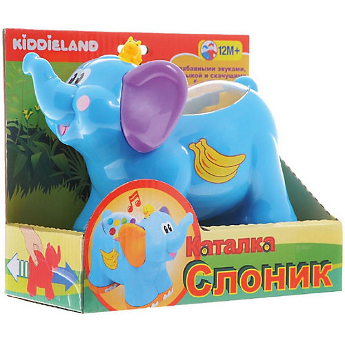 Развивающая игрушка "Каталка Слоненок" Kiddieland от Kiddieland
