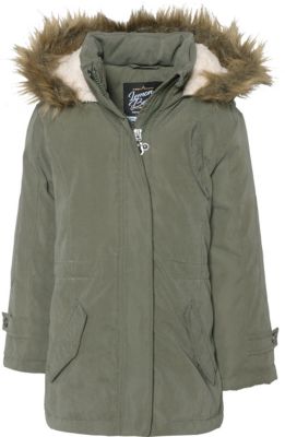 Parka grn Gr. 92/98 Mdchen Kleinkinder