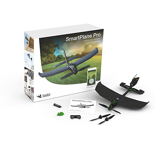 Самолет для гонок и трюков , управляемый со смартфона TobyRich SmartPlane Pro