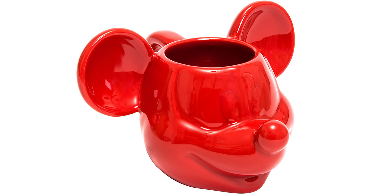 Mickey Mouse 3D Keramik Tasse Rot Mickey Mouse 3D Keramik Tasse Rot