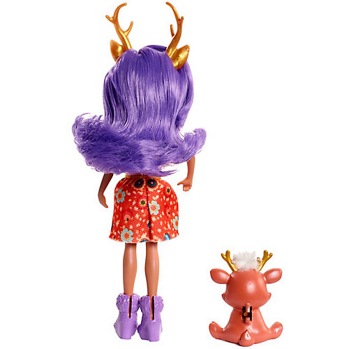 Кукла Enchantimals Данесса Оленни и Спринт, 15 см от Mattel