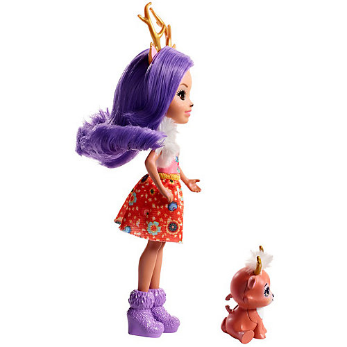 Кукла Enchantimals Данесса Оленни и Спринт, 15 см от Mattel