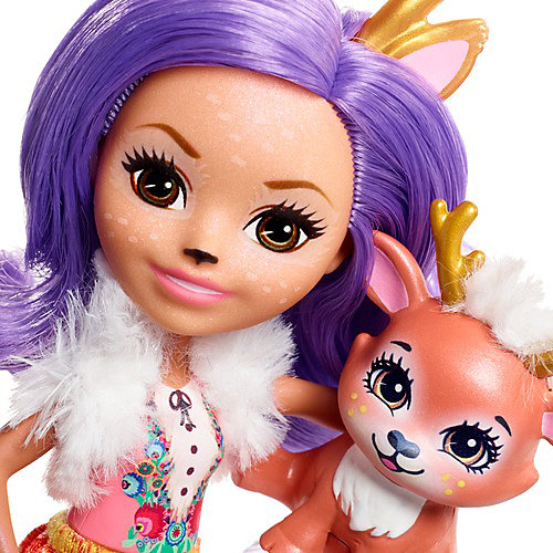Кукла Enchantimals Данесса Оленни и Спринт, 15 см от Mattel