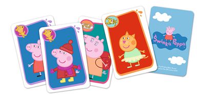 Peppa Pig Kartenspiel - Trefl Spiele NEU 25 Karten 