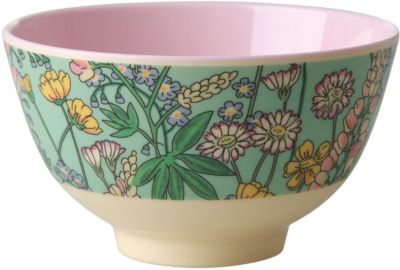 Melamin Schale Lupin Two Tone 11 cm rosa/grn
