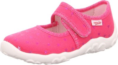 Hausschuhe BONNY für Mädchen, WMS Weite M4, superfit | myToys Superfit Bonny Prinzessin Hausschuh Mädchen pink kaufen im