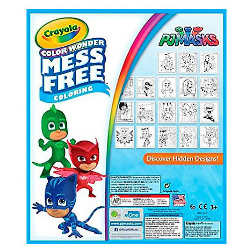 Раскраска с фломастерами Crayola Color Wonder "Герои в масках" от Crayola