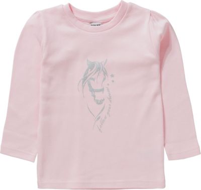 Langarmshirt rosa Gr. 98 Mädchen Kleinkinder