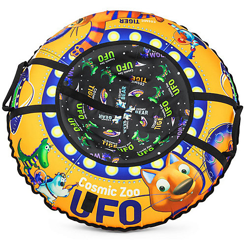 Тюбинг Small Rider UFO CZ, оранжевый тигрёнок от Small Rider