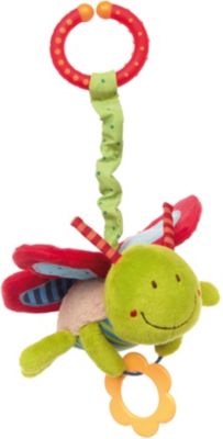sigikid PlayQ Babyschalenspielzeug Schmetterling Kinderwagenkette Spielzeug 