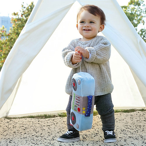 Мягкая игрушка Sigikid, магнитола, коллекция Папа & Я, 27 см от Sigikid