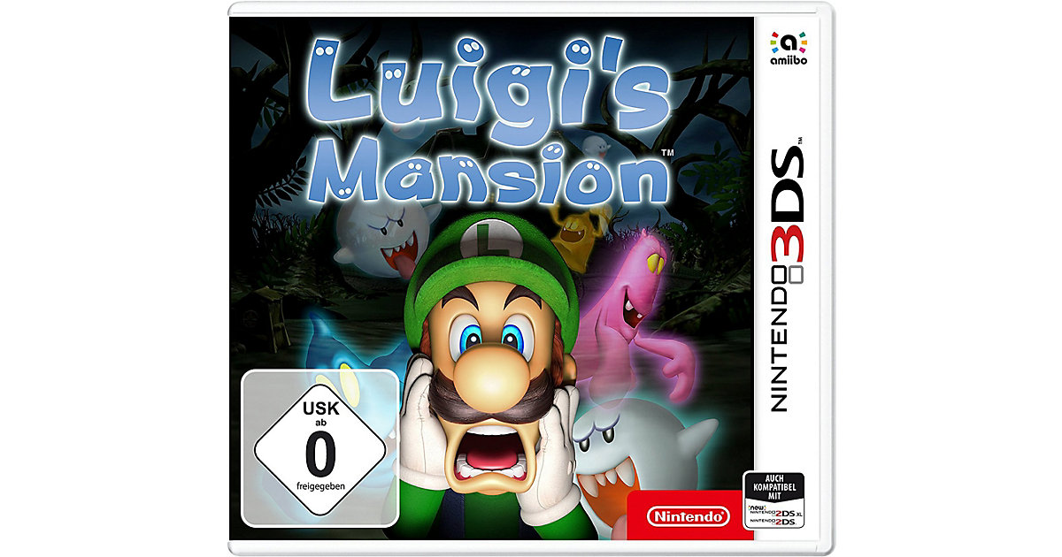 3DS Luigi`s Mansion