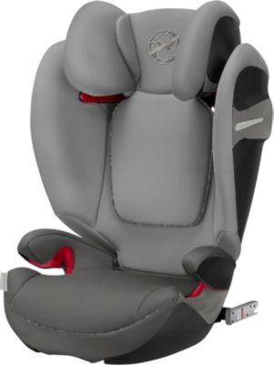 Auto-Kindersitz Solution S-Fix, Gold-Line, Manhattan Grey grau Gr. 15-36 kg