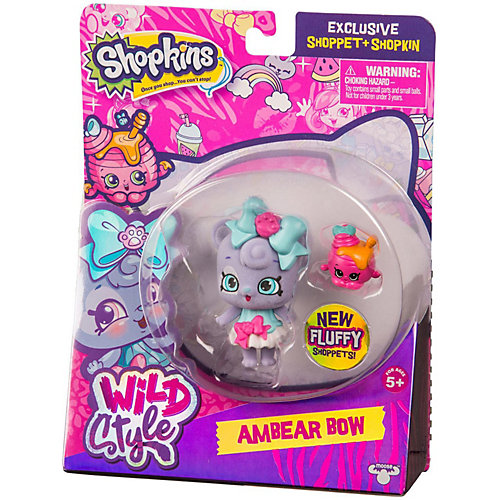 Игровая фигурка Moose "Shoppet + Shopkins" Амбер Боу от Moose