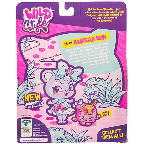 Игровая фигурка Moose "Shoppet + Shopkins" Амбер Боу от Moose