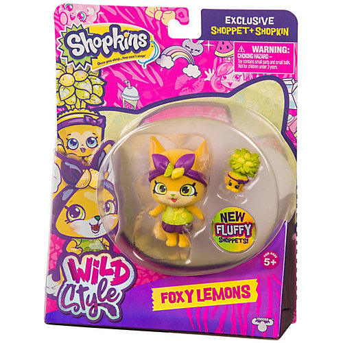Игровая фигурка Moose "Shoppet + Shopkins" Фокси Лемонс от Moose