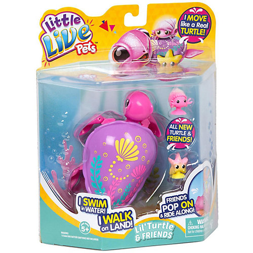 Интерактивная черепашка Moose "Little Live Pets" Шелби и друзья от Moose