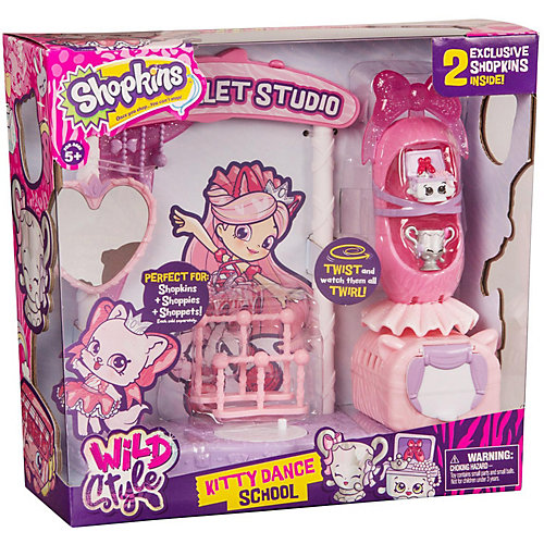 Игровой набор Moose "Shopkins" Танцевальная студия Китти от Moose
