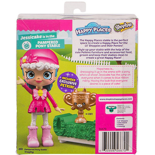 Набор с куклой Shoppie Moose "Shopkins Happy Places" Джессикекс от Moose