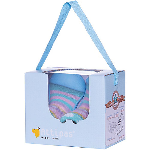 Тапочки Attipas Attibebe для девочки - голубой от Attipas