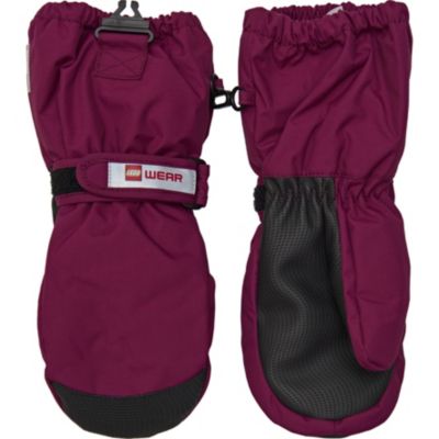 Kinder Fustlinge AIDEN dunkelrot Gr. 158/164